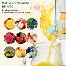 licuadora portatil, exprimidor naranjas, mini licuadora, exprimidor de naranjas, exprimidor, exprimidor naranja, exprimidor jugo, exprimidor de jugos, exprimidor de naranja, extractor de jugo industrial, extractor de naranja, exprimidor de naranjas electrico, exprimidor limones electrico, extractor de jugo de naranja, Máquina para hacer jugos, máquina para hacer jugos, máquina para hacer jugos de kiwi, máquina para hacer jugos de naranja, máquina para hacer jugos frescos, exprimidor eléctrico, electrodomesticos cocina, electrodomesticos, electrodomésticos, Sencillo y hermoso, fácil de operar, adecuado para el hogar, la escuela, la empresa, los viajes (blanco) - Blanco - Ver 5