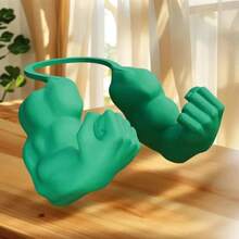 Accesorio de disfraz divertido de brazos musculosos 3D impresos para el cuello de gato para Halloween. Gatos con brazos musculosos para suministros de fiesta de gatitos, disfraz de cosplay, Halloween, Pascua, Navidad