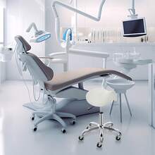 Saddle Stool With High-Density Sponge Cushion, Stable Stricture, Easy Assembly - trắng - Xem 6