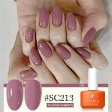 Tonitu g. Tonitu G 7ml Gel Nail Polish – Pink Purple Red Soak-Off, UV/LED Curing, Semi-Permanent Gel Polish For Autumn And Winter Manicure At Home Salon & Nail Art, Gift For Women