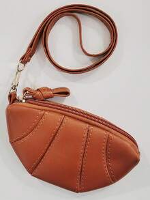 Minimalist Necklace Coin Purse, Niche Texture Croissant Bag, Women's Halter Large Capacity Coin Purse, Multifunctional Minimalist Bag - Multicolor - View 7