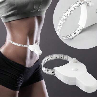 1PCS   Tape Measure Body Measuring Tape, Retractable 60 Inch Soft Mini Measuring Tape, Suitable For Waist Measurement, Small Object Measurement, Handicrafts, Outdoor Portability, Office And School And Other Scenarios