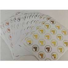 100pcs/1 Pack Transparent Hot Stamping Heart-Shaped Self-Adhesive Paper Food Packaging Labels, Envelope Letter Sealing Stickers, Multi-Functional Gift Bag Box Sealing Decals, Suitable For Party Gifts, Wedding Invitations, Food Outer Packaging Decoration Distinction - 100pcs Without Adhesive - View 8