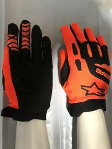 Alpinestars 越野摩托车全指手套 MX ATV MTB BMX 自行车越野摩托车赛车手套 男女款自行车骑行户外运动手套 - 彩色 - 查看 6