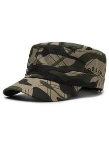 Unisex Camouflage Newsboy Cap, Adjustable Head Circumference Baseball Cap, Outdoor Baseball Cap, Suitable For Daily Use