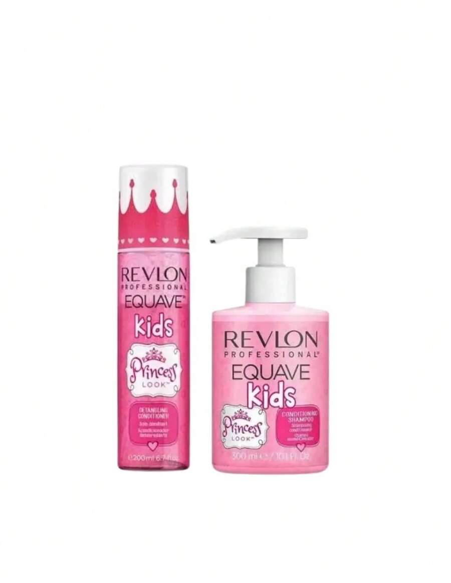 Revlon Equave Kids Dúo Cuidado Princess Champú + Acondicionador - Revlon Cabello Infantil - Multicolor - Ver 1