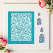 Stensil Sablon Tanah Liat Polimer dengan Pola Geometris/Kepingan Salju/Balon Udara Panas/Kucing Lucu, Cocok untuk Produksi Tanah Liat Polimer, Stensil Sablon Tanah Liat - MultiWarna - View 22