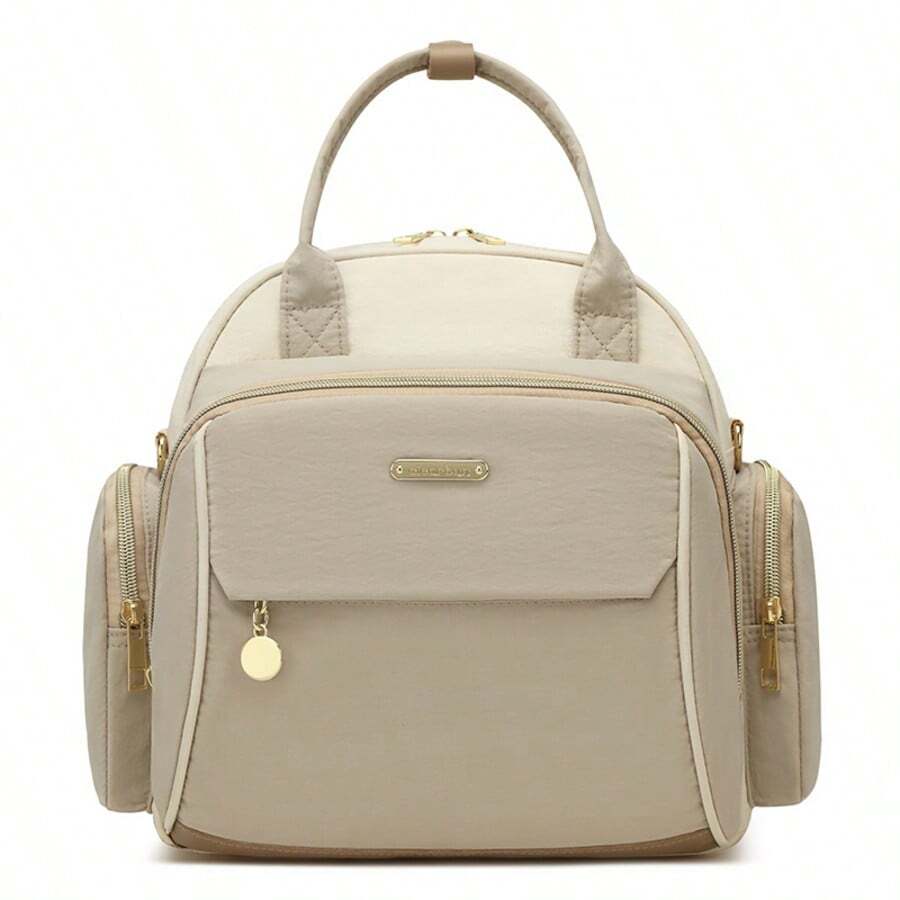 新妈妈背包，大容量孕妇尿布包，适合旅行，时尚手提包