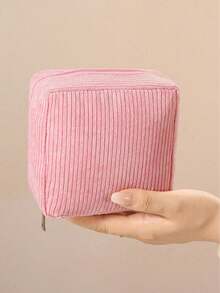 Borsa portaoggetti per assorbenti igienici di grande capacità, borsa impermeabile multifunzione portatile per assorbenti igienici, tamponi, cosmetici, monete, articoli essenziali, ritorno a scuola, regalo per la mamma, borsa cosmetica, borsa regalo per donne - Multicolore - Visualizzare 6