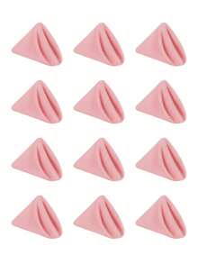 Minimalist Pink Polyester Napkins, Suitable For Restaurant, Kitchen, Wedding, Party, Banquet, Table Decor, Daily Home Decor - Hồng - Xem 11