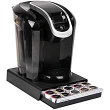 Mind Reader Single Serve Coffee Pod Drawer, 30 Pod Capacity, Countertop Organizer, 10.5"L X 12.75"W X 2.5"H, Black Black 30 Pod Capacity, 10.5"L X 12.75"W X 2.5"H Storage - 預設 - 查看 1