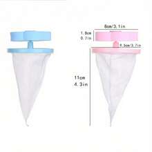 1pc Washing Machine Lint Filter - Floating Lint Remover, No Electricity Needed, Commercial Cleaning, Laundry Mesh Bag, Durable Material, Easy To Use, Suitable For Household Laundry, Fits All Users - Multicolor - View 8
