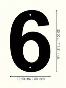 1PC 0-9 Free Combination House Number, Metal Address House Numbers, Home Address Number Plate, Wall-Mounted Home Decoration For Entrance Garden Outdoor Garage Door, Metal Wall Art, Thanksgiving Christmas Gifts Christmas Decorations Room Decor