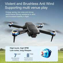 TOKQI F198 Foldable Dual Camera Drone With Brushless Motor, Auto Hover & Altitude Hold, One-Key Landing, App Control, Extended Flight Time, Portable RC Quadcopter, Ideal Gift For Beginners - Perfect For Christmas/Halloween/Birthday