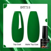 MEET ACROSS 1 Stück 7,3ml Gel-Nagellack für Weihnachtsnägel, Herbst-Winter-Farben, Semi-Permanent, Abweichbar, UV-Gel-Lack für Maniküre, Nagelkunst, DIY für Zuhause und Salon Nagelbedarf