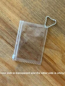 Bolsa de exhibición mini elegante - PVC transparente, almacenamiento a prueba de polvo con cierre de cremallera para bolso de mujer, bolsa transparente con llavero, soporte para insignia, estuche de almacenamiento y exhibición de colgante, protector de tarjeta, bolsa de almacenamiento de joyas, bolsa de almacenamiento de insignia, bolsa de almacenamiento de colgante, soporte para fotos y insignias de PVC con cremallera - Bolsa de almacenamiento multifuncional - Multicolor - Ver 13