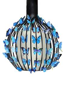 50pcs 3D Removable Butterfly Wall Stickers, Suitable For Home, Room, Bedroom, Party Decoration, 6CM