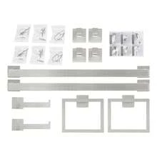 WANLECY Porte-serviettes - Argent - Voir 7