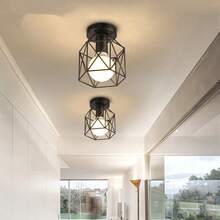 Nordic Minimalist Post-Modern Balcony Light, Corridor, Hallway, Foyer, Entryway, Wardrobe Room Personalized Ceiling Light - Multicolor - View 2