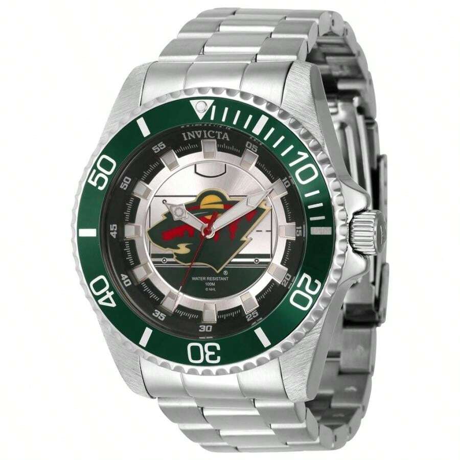 Invicta Minnesota Wild Men's Watch IN-42250 |  | Men Quartz Watches - Bạc - Xem 1