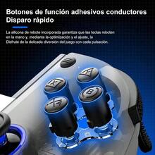 FEISEDY Mando de Juegos Inalmbrico Extensible para Android, Controlador Gamepad 5.0 con Diseo Ergonmico - Compatible con iOS, para Tabletas y Dispositivos Mviles - Blanco - Ver 5