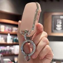 汽车钥匙包保护套适用于起亚 Cerato、Ceed、Forte、NIRO、Sorento、Seltos、Sportage、K5、K3、Cadenza、KX7、KX5、KX3 - 3 键钥匙扣万圣节配件教师节圣诞节礼物创意