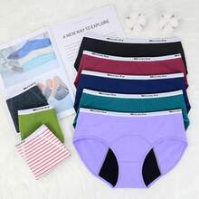 Teens Girls Period Underwear Kids Period Panties Menstrual Leakproof Protective Underwear For Teens Cotton Briefs - 顏色-4 - 查看 10