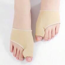 1 Pair Toe Separator With Gel Pads, Non-Slip Toe Protector, Unisex Day & Night Foot Support, Comfortable Toe Spacer Socks, Suitable For Autumn/Winter Insulation,Galentines,Puppy,Carnival,Party Decorations