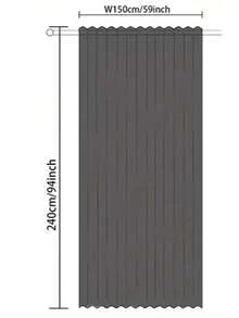 1pc Pink Geometric Hollow-Out Curtain, Boho Copper Coin Hollow Rectangle Sheer Curtain, Suitable For Bedroom, Living Room, Kitchen, Dining Room, Cafe, Gym, Foyer, All Season Home Use - Pink - View 19