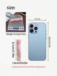 Mini 5ml Travel Cosmetics Bottle Is Small And Convenient To Carry+Reusable Commuting Fragrance/Special Perfume For Short Trips/Pure Dew Packaging Marble Design For Family And Friends Birthday Gifts - 彩色 - 查看 4