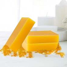 Lemon Turmeric Kojic Acid Soap,Natural Turmeric Root Extract Soap, With Dual Effects Of Oil Control And Moisturizing, Brings A Refreshing And Clean Feeling To Both Men And Women - Màu vàng - Xem 5