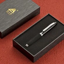 迷你短款便携口袋笔，黄铜EVA笔身，书写舒适，1.0mm墨水笔芯，112mm/4英寸短小精悍，适用于口袋笔记本、记事本、学校和办公室使用。 - EVA21 - 查看 11