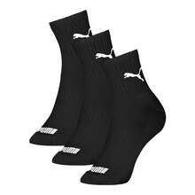 Puma Kit With 3 Pairs Of Socks, Mid-Calf, Plain, Basic, Sport, True Heel, Sport - 黑色 - 查看 1