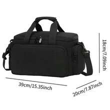 Digital Camera Shoulder Travel Bag Large Case Waterproof For SLR DSLR Canon Gift - Black - View 2