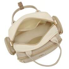 新妈妈背包，大容量孕妇尿布包，适合旅行，时尚手提包 - 彩色 - 查看 11