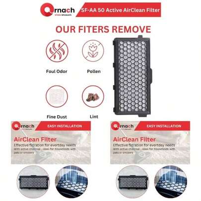 Compatible With Miele Active Clean 50 C3, Miele Vacuum And Dog C3 Compact C1, Compact C2, Complete C2, Complete C3, S4000, S5000, S6000 And S8000 S4 S