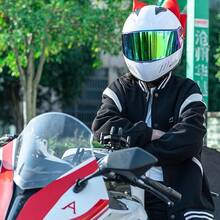 Motorcycle Helmets Bowknot Decoration Adhesive Large Bowknot Ornament Motorbike Helmets Decor Fashion Helmets Patches - 酒紅色 - 查看 4