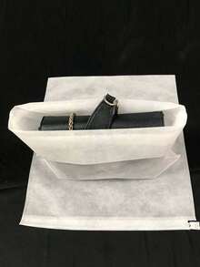 1/3/5/8/10/15pcs Set Drawstring Dust Bags - Lightweight Non-Woven Fabric Storage Bags, Suitable For Handbags, Wallets, Shoes - Breathable Cloth Bags, Suitable For Travel And Home Use, Can Be Hung To Store Shoes