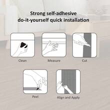 10pcs/Set Peel And Stick Vinyl Wood Grain Floor Tiles, Easy To Install Self-Adhesive Waterproof Scratch-Resistant Floor Stickers For Bedroom, Living Room, Kitchen