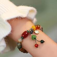 One Hypoallergenic Academic Ruyi Bracelet, Exam Confidence Booster For Sensitive Wrists, Adjustable Study Focus Beads