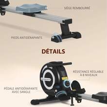 Rowing Machines - Black - View 3