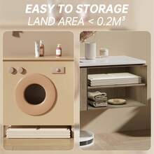 可折叠单人浴缸，带排水塞，可折叠淋浴浴缸，便携式浴室游泳池，猫狗洗澡盆，浴室日托旅行 - 彩色 - 查看 4