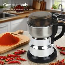 Multifunctional Home Electric Coffee Grinder - High Power Machine For Kitchen Cereal, Nuts, Beans, Spices & Grains - Xem 8