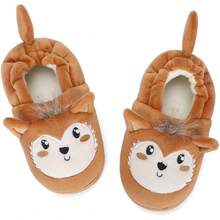 Winter Slippers For Cartoon Animal Slippers Toddler Warm Plush House Shoes Little Home Slippers