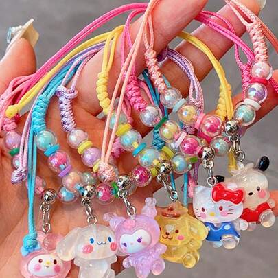 SANRIO 新款卡通手链 儿童饰品 可爱腕带 小礼物（随机颜色珠子）