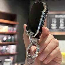 汽车钥匙包保护套适用于起亚 Cerato、Ceed、Forte、NIRO、Sorento、Seltos、Sportage、K5、K3、Cadenza、KX7、KX5、KX3 - 3 键钥匙扣万圣节配件教师节圣诞节礼物创意