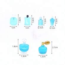 娃娃屋配件-迷你口红、香水、浴室套装、毛巾、吹风机、BJD微型沐浴场景化妆道具、微型玩具、装饰模型