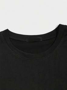 Boston Streetwear T-Shirt Colorful Skater Shirt 100% Cotton Yarn 30.1 - Fast Shipping - màu đen - Xem 5