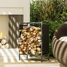 Firewood Racks - Musta - Näytä 8