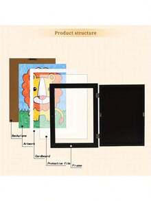 1 Peça Moldura de Foto de Arte com Abertura Frontal Magnética e Moldura Substituível, Moldura de Foto Elegante Montada na Parede em Diversas Cores e Estilos para Pôsteres, Fotos, Pinturas, Exibição de Imagens, Decoração de Casa e Escritório, Decoração Moderna de Casa, Moldura de Foto para Montagem na Parede para Natal, Dia dos Namorados, Decoração de Ano Novo